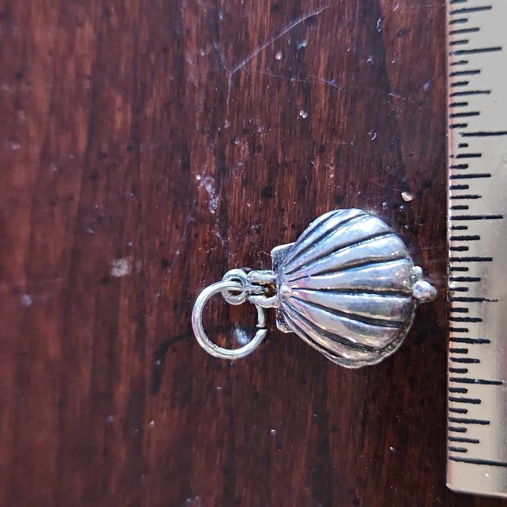 Sterling Silver Seashell Charm
